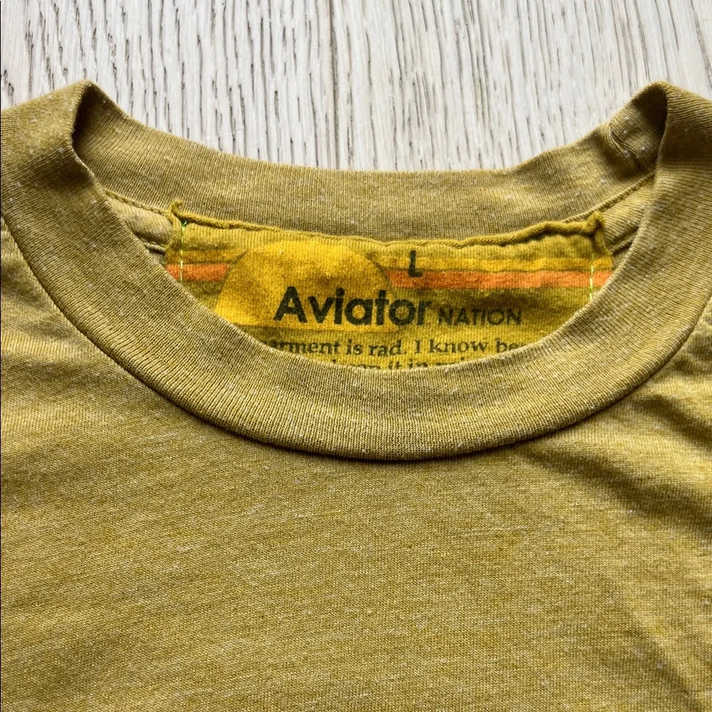 Avior Yellow Graphic T-Shirt - Picture 6 of 7